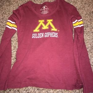 minnesota gopher long sleeve